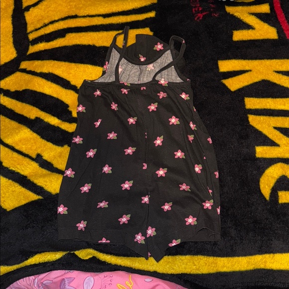 The Children's Place Pink and Black Kids One Pieces - Picture 6 of 15